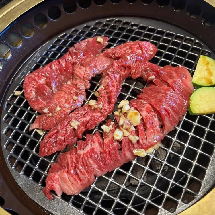 한우 살치살구이