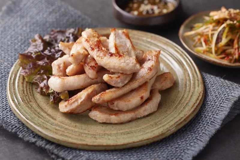 항정살구이