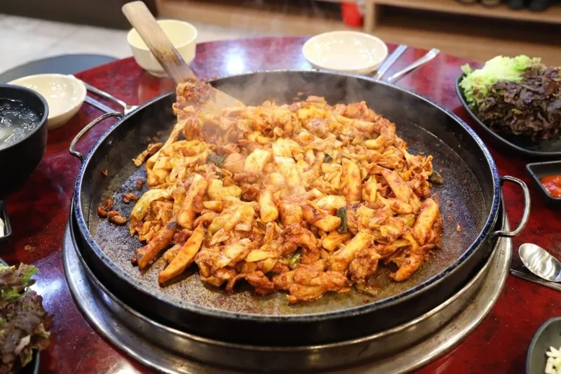 철판 닭갈비