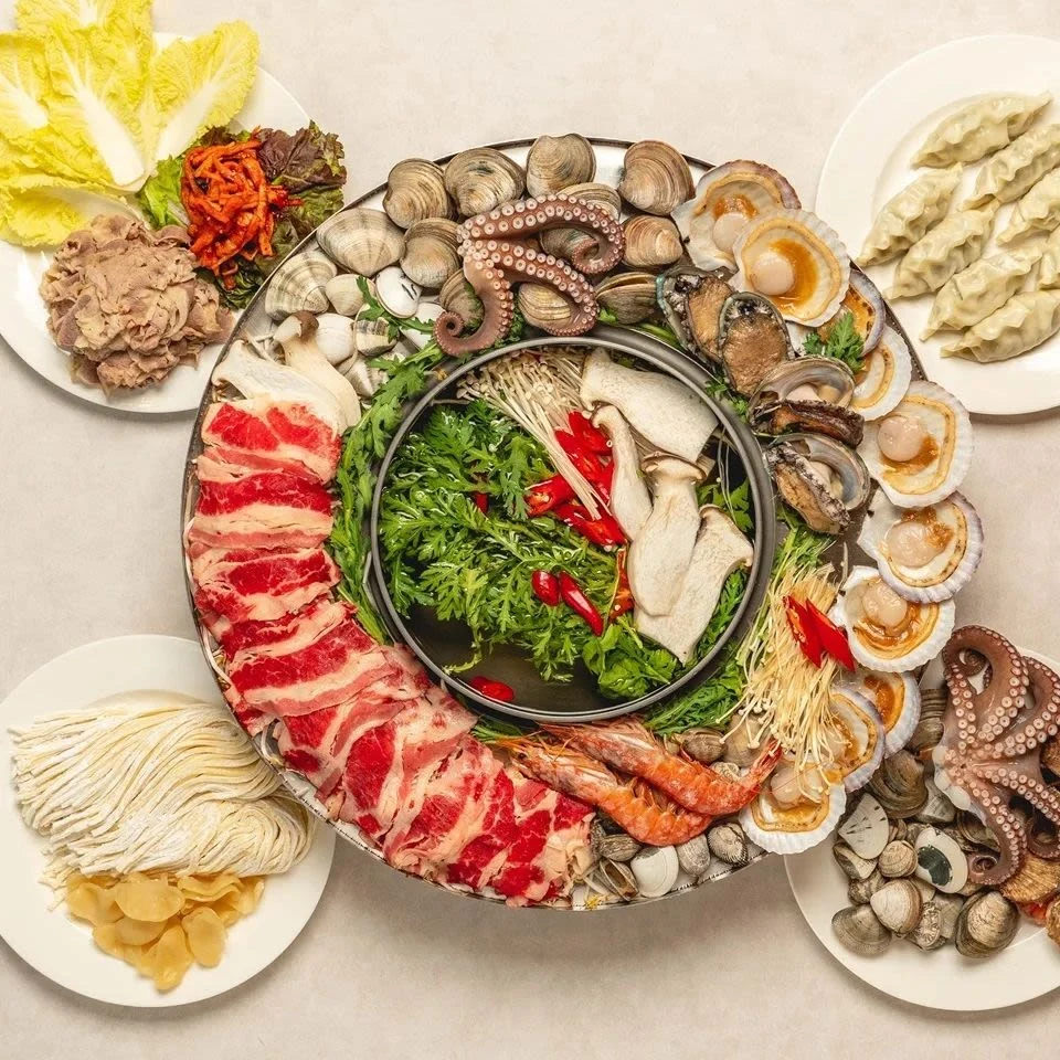 해물샤부샤부·칼국수