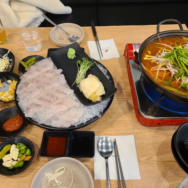 회모둠·매운탕