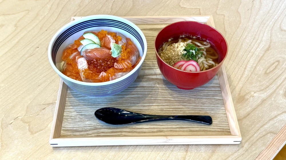 연어덮밥·우동
